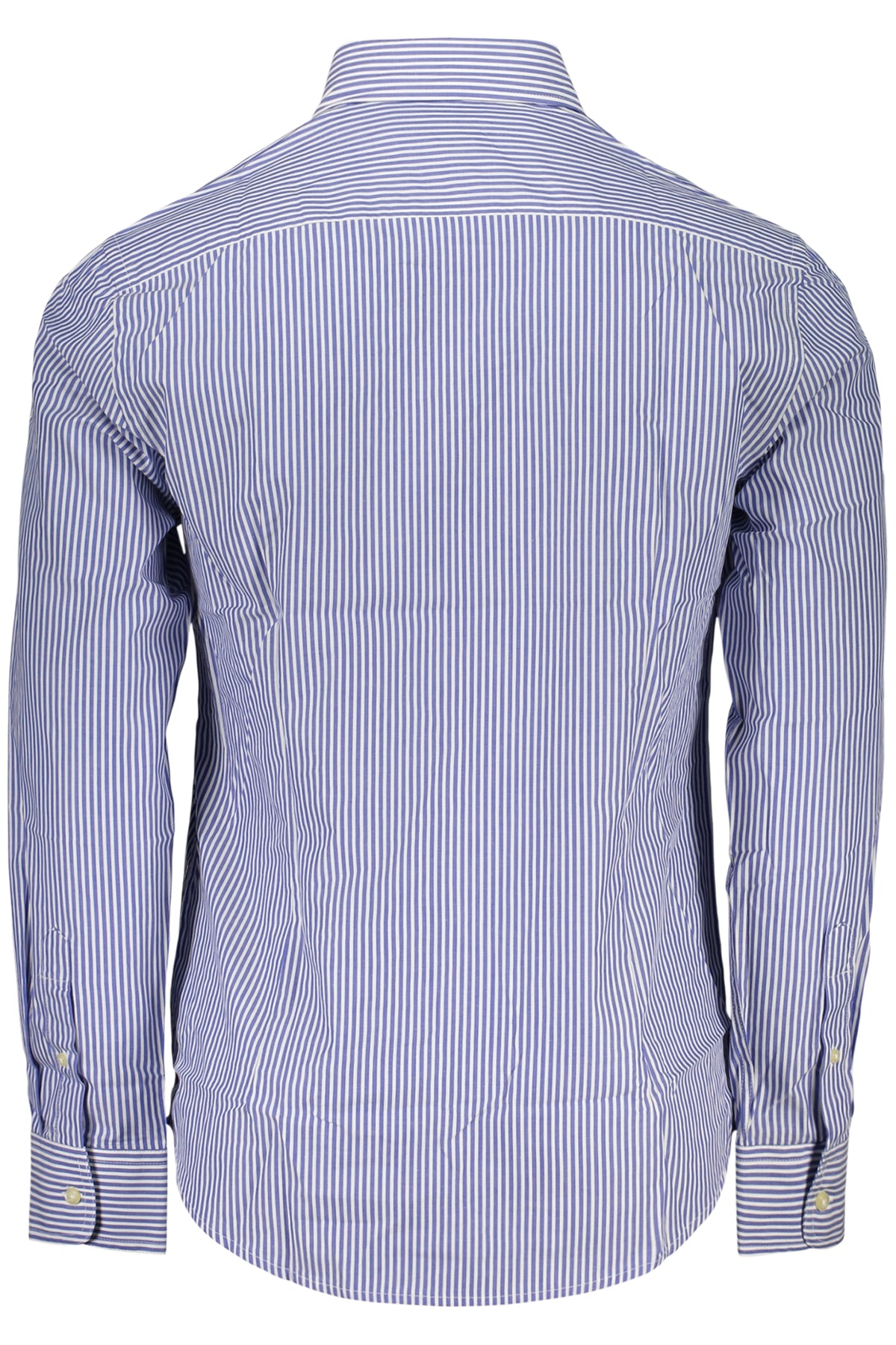US GRAND MEN'S BLUE LONG-SLEEVED SHIRT