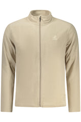 US GRAND MEN'S BEIGE ZIP-UP SWEATSHIRT