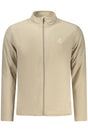 US GRAND MEN'S BEIGE ZIP-UP SWEATSHIRT