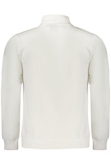 US GRAND MEN'S WHITE ZIP-UP SWEATSHIRT