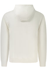 US GRAND MEN'S WHITE ZIP-UP SWEATSHIRT
