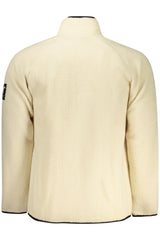 US GRAND MEN'S WHITE ZIP-UP SWEATSHIRT