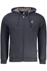 US GRAND MEN'S BLUE ZIP-UP SWEATSHIRT