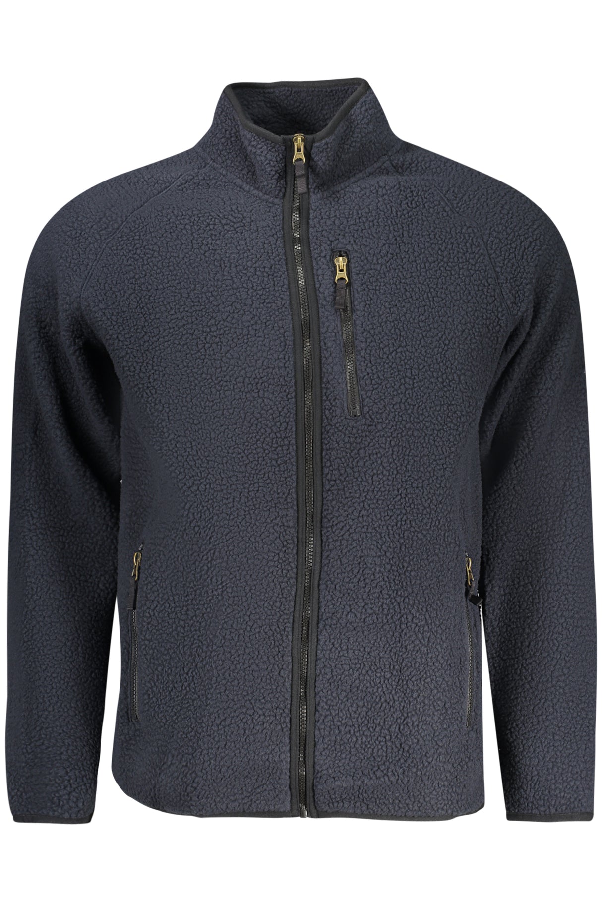 US GRAND MEN'S BLUE ZIP-UP SWEATSHIRT