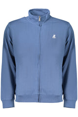 US GRAND MEN'S BLUE ZIP-UP SWEATSHIRT