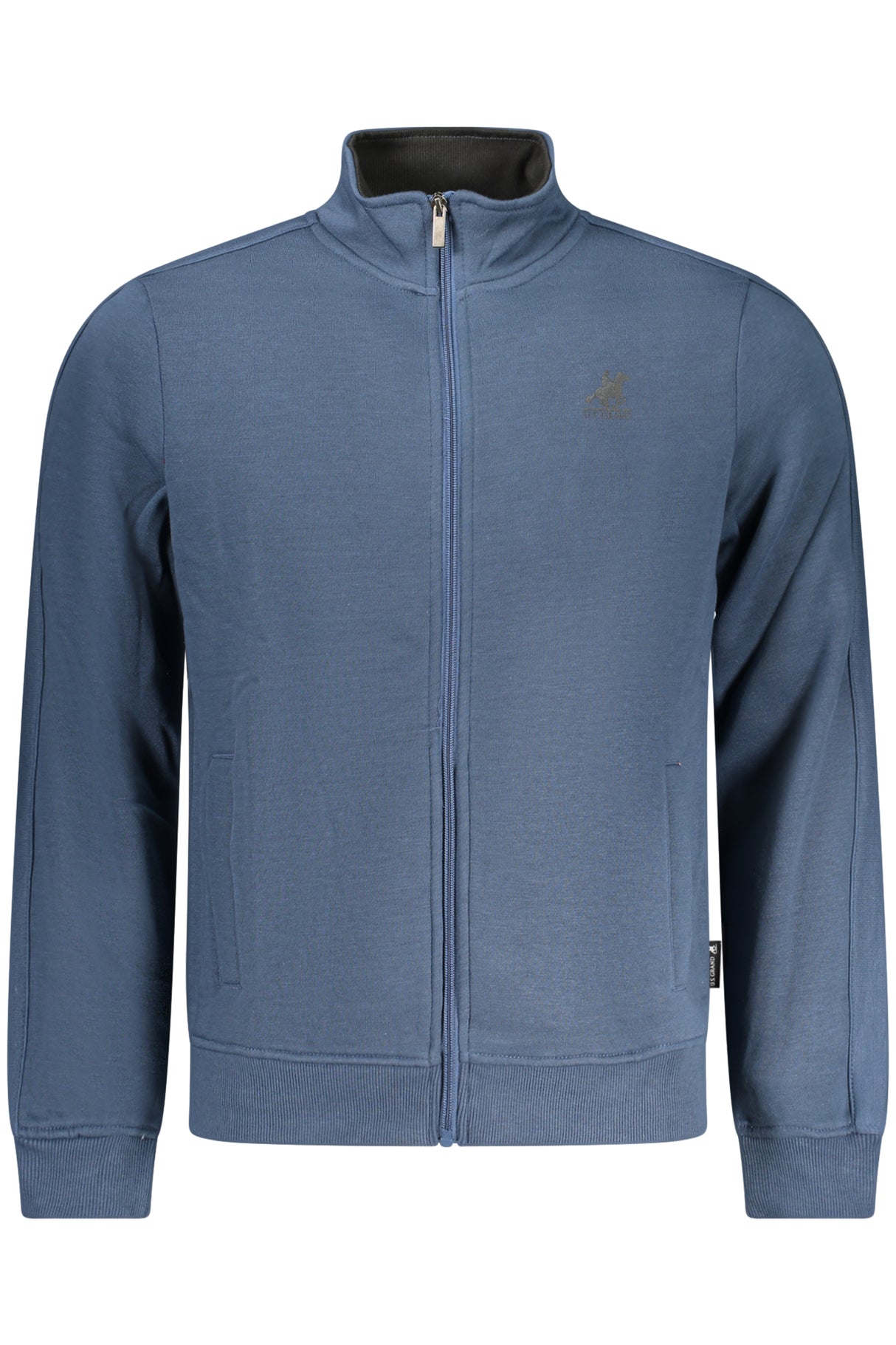 US GRAND MEN'S BLUE ZIP-UP SWEATSHIRT
