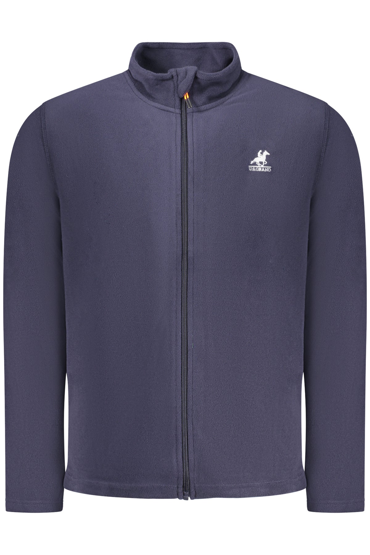 US GRAND MEN'S BLUE ZIP-UP SWEATSHIRT