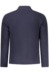 US GRAND MEN'S BLUE ZIP-UP SWEATSHIRT