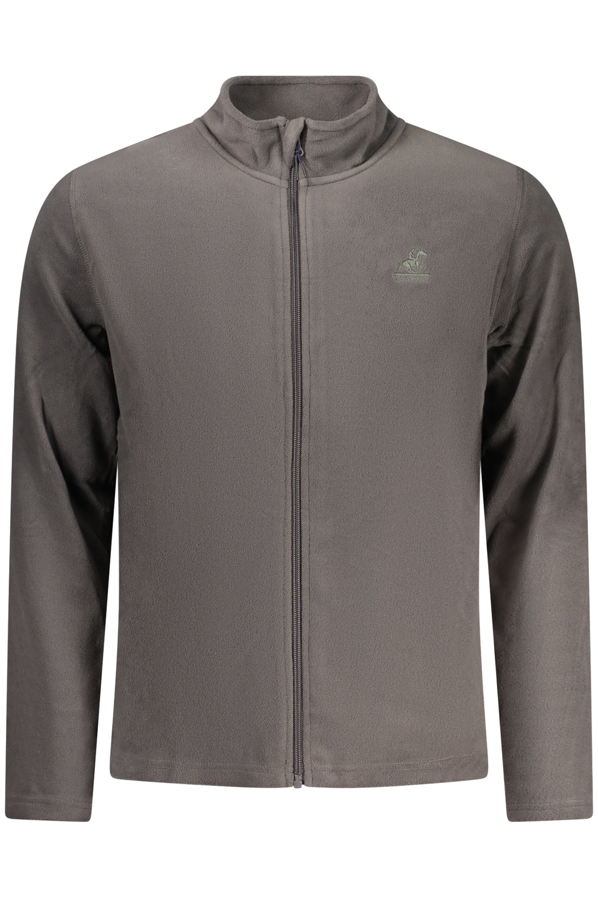 US GRAND MEN'S GRAY ZIP-UP SWEATSHIRT