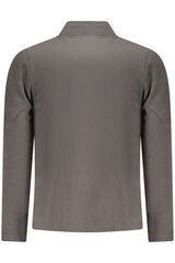 US GRAND MEN'S GRAY ZIP-UP SWEATSHIRT