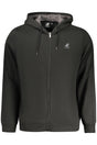 US GRAND MEN'S BLACK ZIP-UP SWEATSHIRT