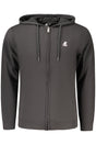 US GRAND MEN'S BLACK ZIP-UP SWEATSHIRT