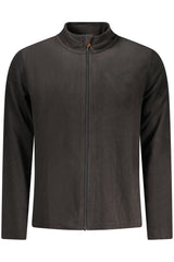 US GRAND MEN'S BLACK ZIP-UP SWEATSHIRT