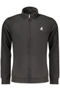 US GRAND MEN'S BLACK ZIP-UP SWEATSHIRT