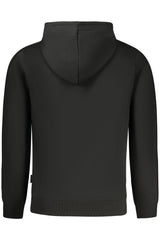US GRAND MEN'S BLACK ZIP-UP SWEATSHIRT