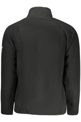 US GRAND MEN'S BLACK ZIP-UP SWEATSHIRT