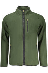 US GRAND MEN'S GREEN ZIP-UP SWEATSHIRT
