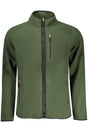 US GRAND MEN'S GREEN ZIP-UP SWEATSHIRT