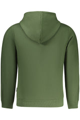 US GRAND MEN'S GREEN ZIP-UP SWEATSHIRT