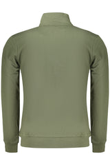 US GRAND MEN'S GREEN ZIP-UP SWEATSHIRT