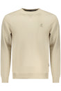 US GRAND MEN'S BEIGE ZIP-UP SWEATSHIRT