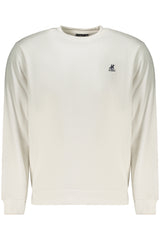 US GRAND MEN'S WHITE ZIP-UP SWEATSHIRT