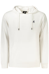 US GRAND MEN'S WHITE ZIP-UP SWEATSHIRT