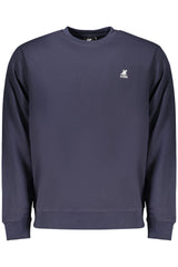 US GRAND MEN'S BLUE ZIP-UP SWEATSHIRT