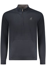 US GRAND MEN'S BLUE ZIP-UP SWEATSHIRT