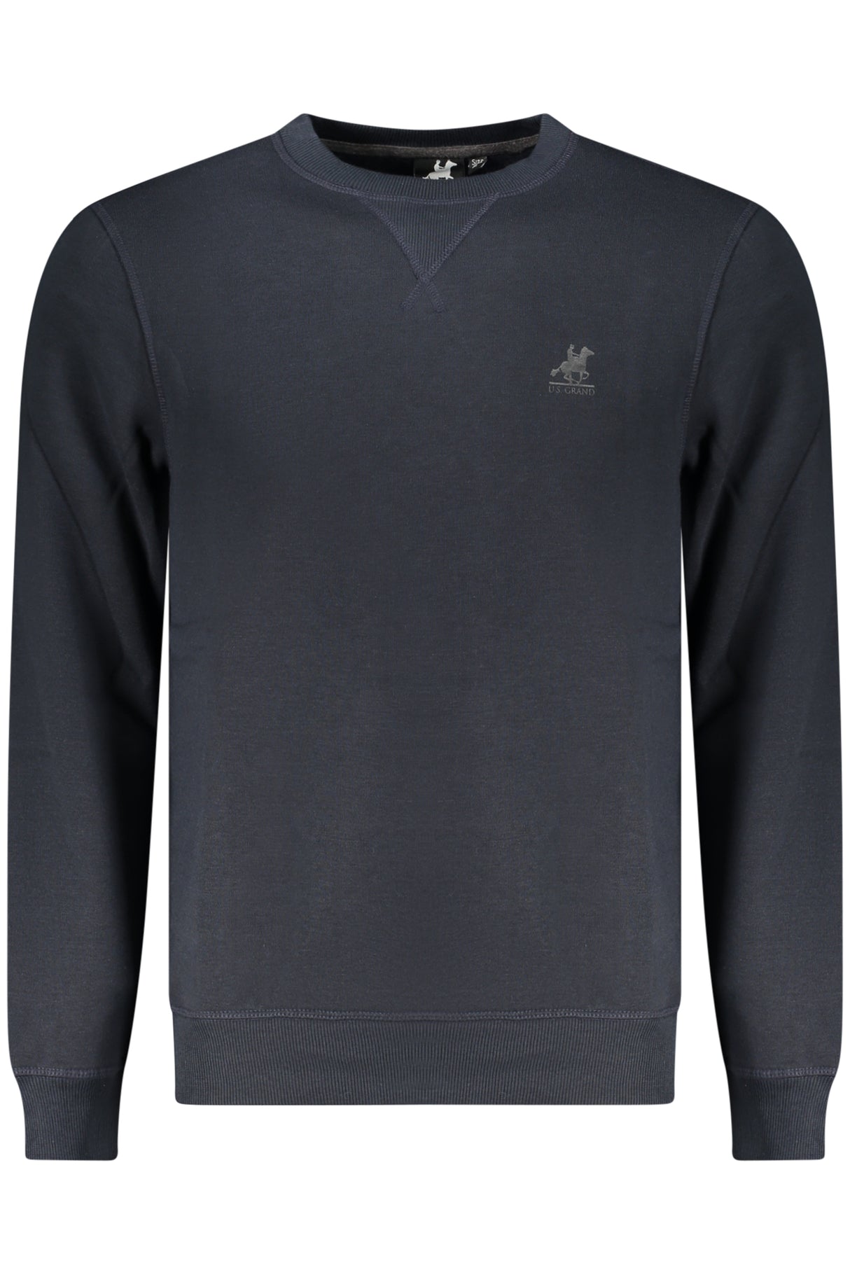 US GRAND MEN'S BLUE ZIP-UP SWEATSHIRT