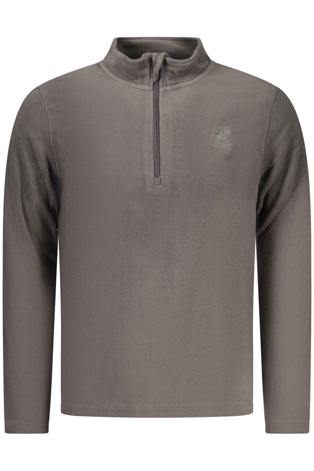 US GRAND MEN'S GRAY ZIP-UP SWEATSHIRT