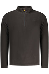 US GRAND MEN'S BLACK ZIP-UP SWEATSHIRT