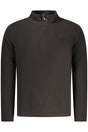US GRAND MEN'S BLACK ZIP-UP SWEATSHIRT