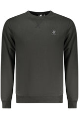 US GRAND MEN'S BLACK ZIP-UP SWEATSHIRT