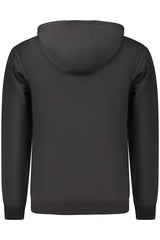 US GRAND MEN'S BLACK ZIP-UP SWEATSHIRT