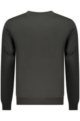 US GRAND MEN'S BLACK ZIP-UP SWEATSHIRT