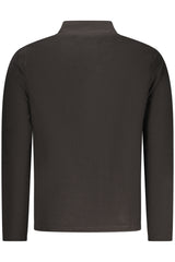 US GRAND MEN'S BLACK ZIP-UP SWEATSHIRT