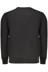 US GRAND MEN'S BLACK ZIP-UP SWEATSHIRT