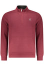 US GRAND MEN'S RED ZIP-UP SWEATSHIRT