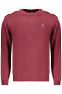 US GRAND MEN'S RED ZIP-UP SWEATSHIRT