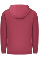 US GRAND MEN'S RED ZIP-UP SWEATSHIRT