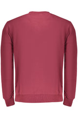 US GRAND MEN'S RED ZIP-UP SWEATSHIRT