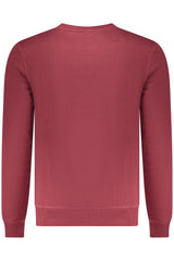 US GRAND MEN'S RED ZIP-UP SWEATSHIRT