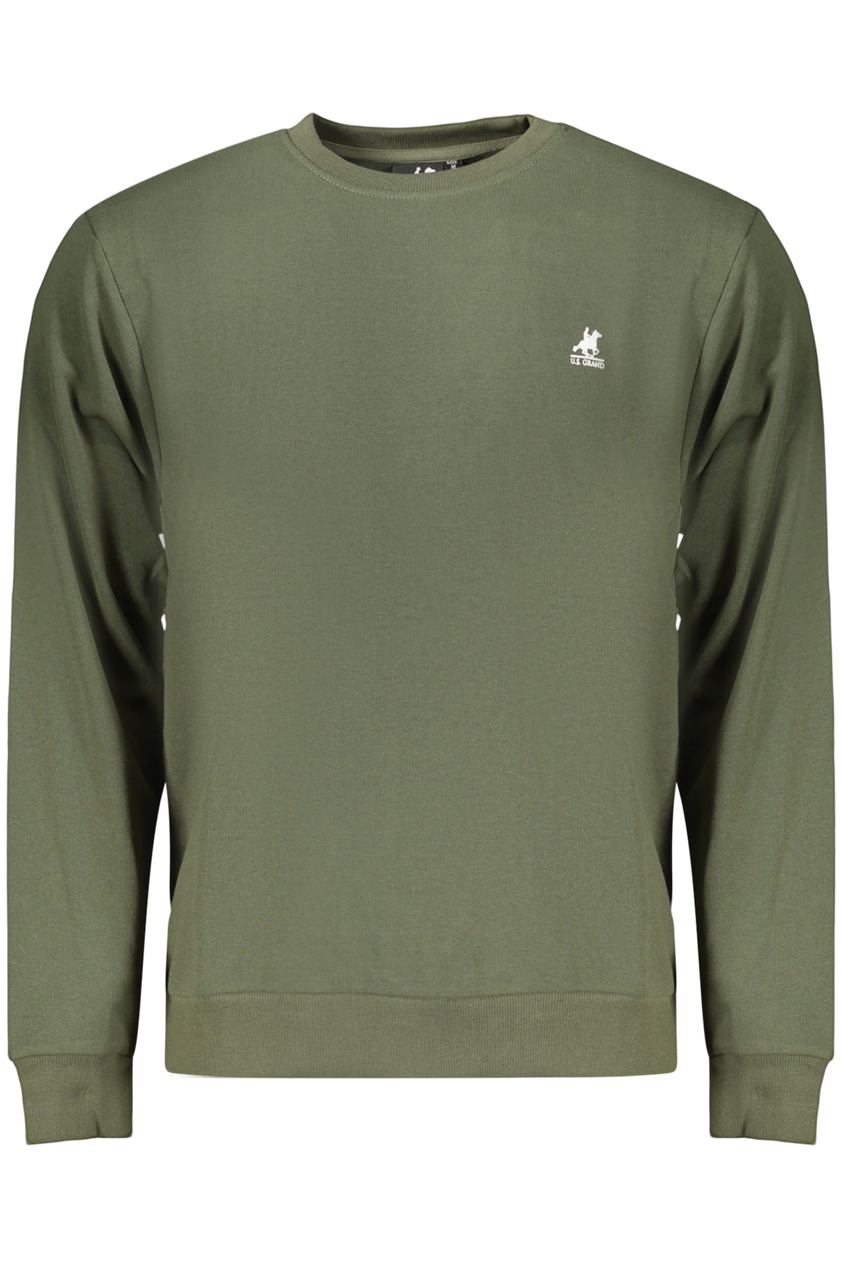 US GRAND MEN'S ZIP-UP SWEATSHIRT GREEN