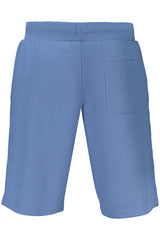 US GRAND MEN'S BLUE SHORT TRACKSUIT PANTS