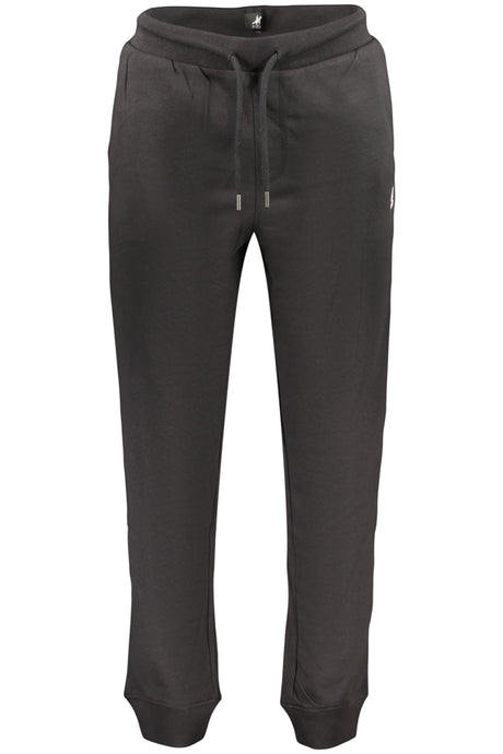 US GRAND MEN'S BLACK LONG SUIT PANTS