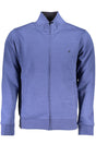 US GRAND MEN'S BLUE ZIP-UP SWEATSHIRT
