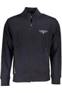 US GRAND MEN'S BLUE ZIP-UP SWEATSHIRT