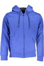 US GRAND MEN'S BLUE ZIP-UP SWEATSHIRT