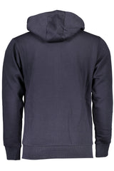 US GRAND MEN'S BLUE ZIP-UP SWEATSHIRT